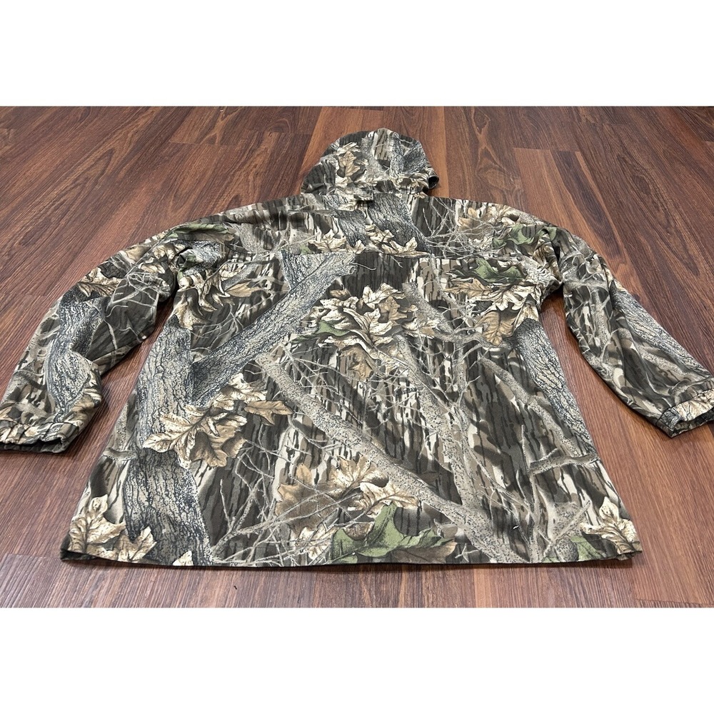 Columbia Sportswear Real Tree Camo Fleece‎ Hunting Mens Jacket XL Good Condition - Picture 14 of 16